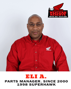 Eli A. Parts Manager Since 2000