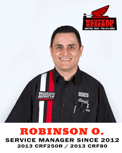 Robinson O. Service Manager Since 2012