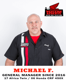 Michael F. General Manager Since 2016